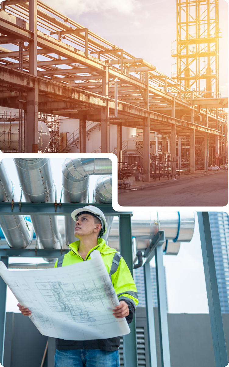 配管で日本を繋げます。